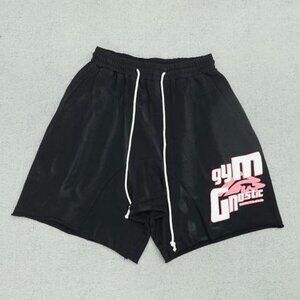 RIVINGTON ROI REBIS Black Lettering Sports Shorts